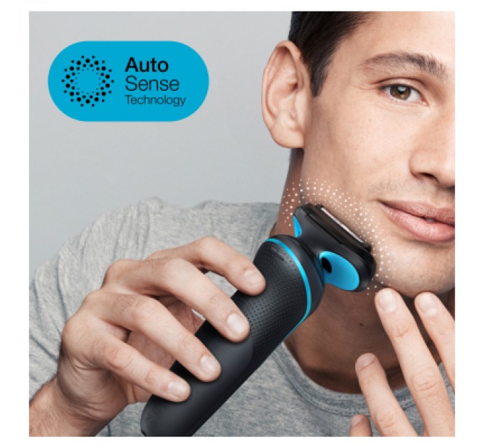 Braun Електробритва Braun Series 5 51-M1000s BLACK / MINT