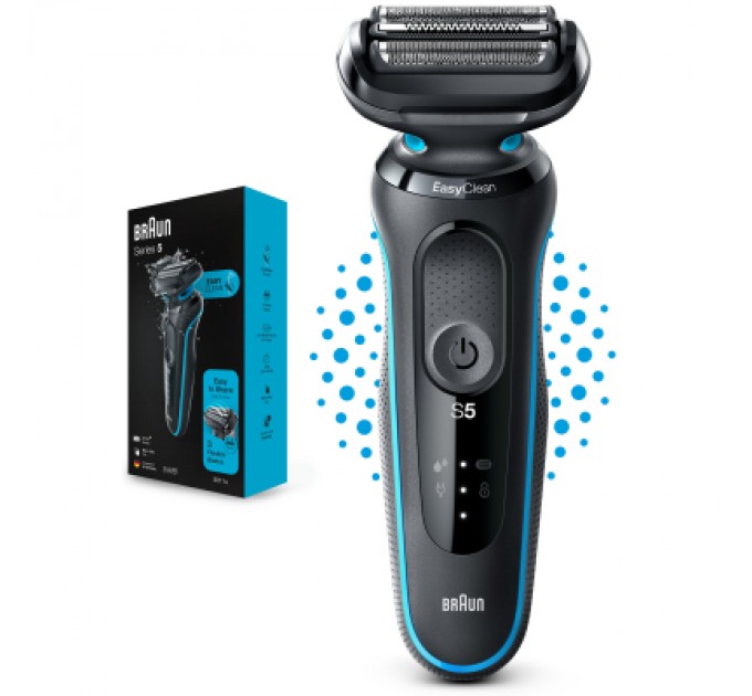 Braun Електробритва Braun Series 5 51-M1000s BLACK / MINT