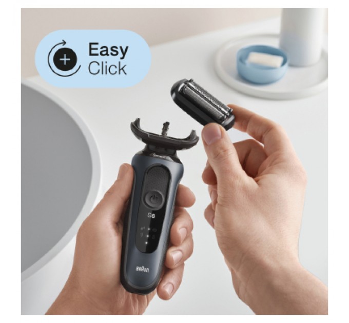 Braun Електробритва Braun Series 6 61-N1000s BLACK / BLACK