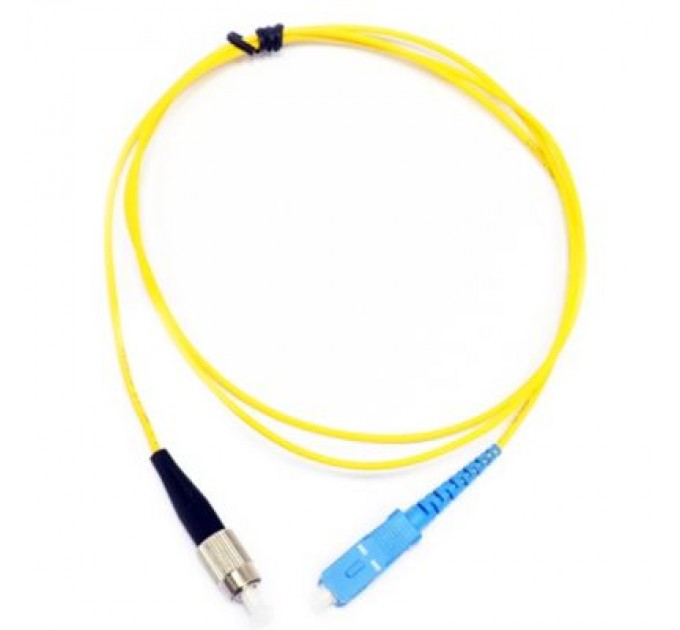 Eserver Оптичний патчкорд Eserver FC-SC SingleMode, Simplex, 5m (ES-SC-FC/UPC-5-SM-S)