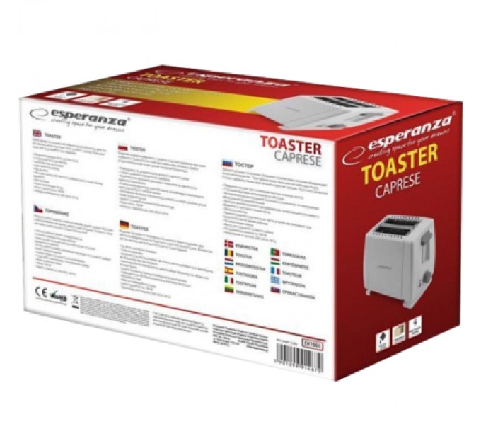 Esperanza Тостер Esperanza EKT001
