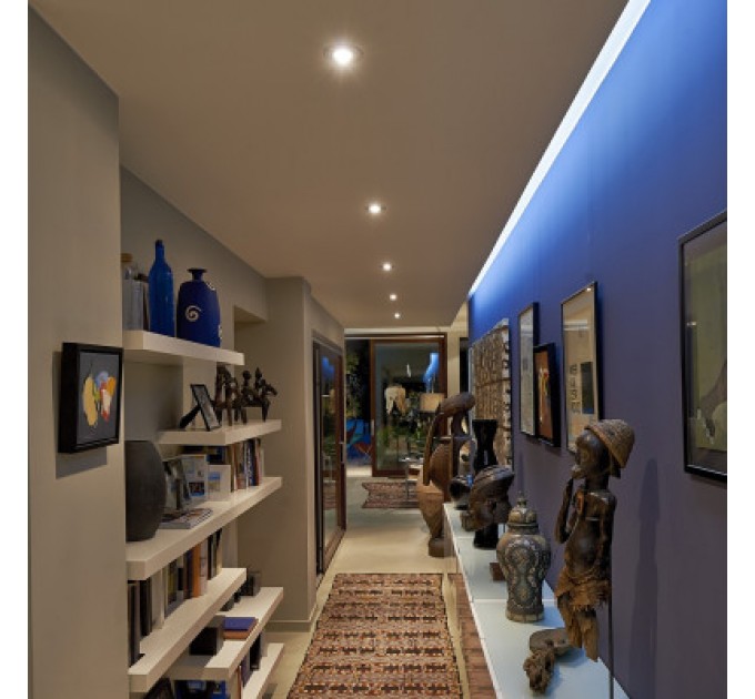 Videx Світильник точковий Videx під лампу GU10 врізний Круглий Білий (VL-SPF08R-W)