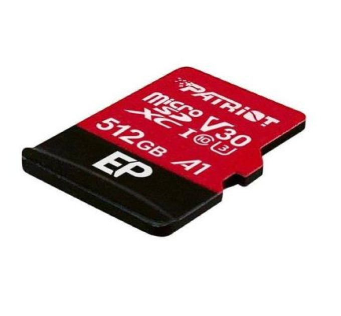 Patriot Карта пам'яті Patriot 512GB microSD class 10 UHS-I U3 (PEF512GEP31MCX)
