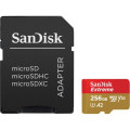 SanDisk Карта пам'яті SanDisk 256GB microSD class 10 UHS-I U3 Extreme (SDSQXAV-256G-GN6MA)