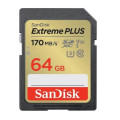 SanDisk Карта пам'яті SanDisk 64GB SD class 10 UHS-I Extreme PLUS (SDSDXW2-064G-GNCIN)