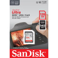 SanDisk Карта пам'яті SanDisk 128GB SD class 10 UHS-I Extreme Ultra (SDSDUNB-128G-GN6IN)