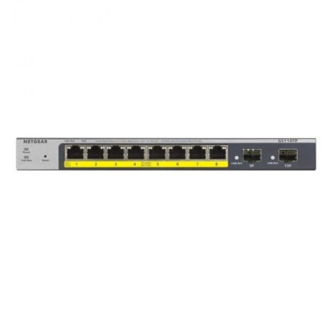 Netgear Комутатор мережевий Netgear GS110TP-300EUS