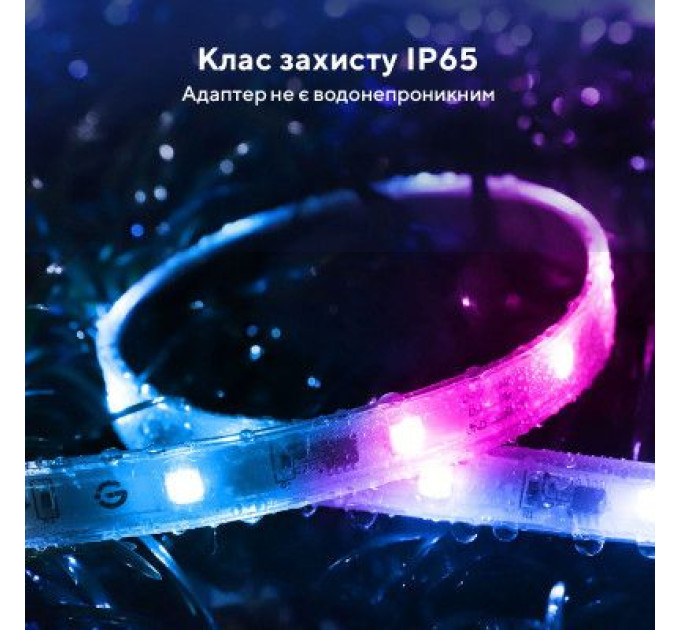 Govee Світлодіодна стрічка Govee Phantasy Outdoor LED RGBIC Strip Lights 10м Білий (H61723D1)