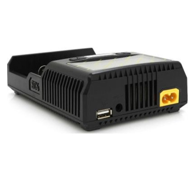Nitecore Зарядний пристрій для акумуляторів Nitecore SC4 (4 channels, LCD, Li-ion, Ni-MH, Ni-Cd, AA(R6), ААA(R03), AAAA, С(R14), 3A) (NITD4LCDSC4)
