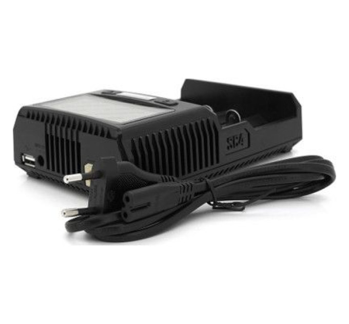 Nitecore Зарядний пристрій для акумуляторів Nitecore SC4 (4 channels, LCD, Li-ion, Ni-MH, Ni-Cd, AA(R6), ААA(R03), AAAA, С(R14), 3A) (NITD4LCDSC4)