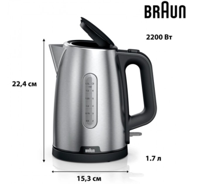 Braun Електрочайник Braun WK 1500 BK