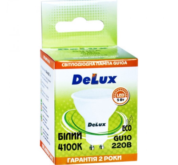 Delux Лампочка Delux GU10A 5Вт 4100K (90011747)