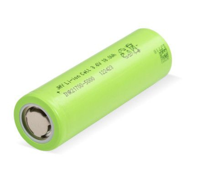 JHY Акумулятор 21700 Li-Ion 5000mAh 3.6V 30A JHY (INR21700-50SE/INR21700-5000)