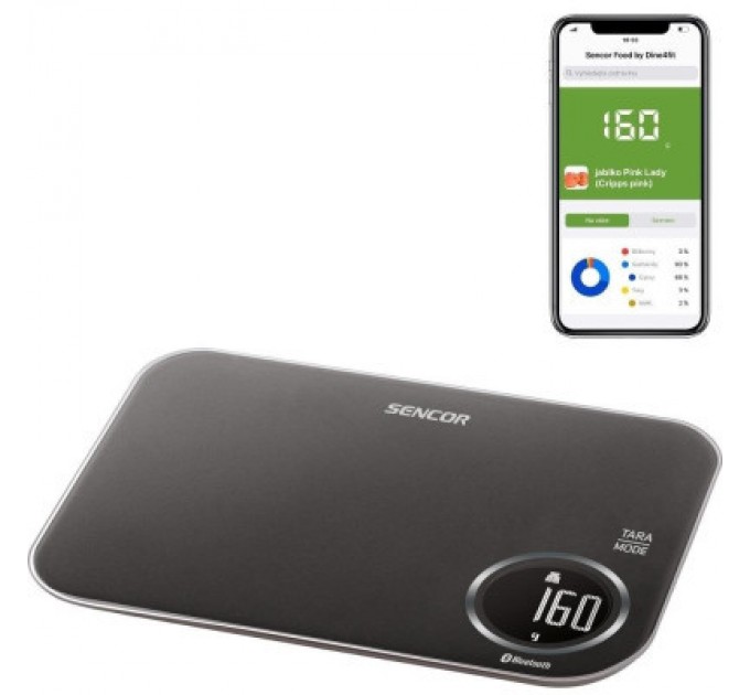 Sencor Ваги кухонні Sencor SKS7078BK