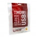 Extradigital Кабель мультимедійний DisplayPort to HDMI 2.0m Extradigital (KBD1669)
