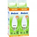 Delux Лампочка Delux BL37B 5 Вт 4100K 220В E27 2шт (90006989)