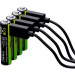 Verico Акумулятор Verico AAA USB Type-C 600mAh 1.5V Li-ion * 4 (LoopEnergy) (1UDBT-A2WEBC-NN)
