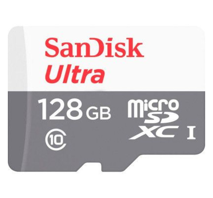 SanDisk Карта пам'яті SanDisk 128GB microSDXC class 10 UHS-I Ultra (SDSQUNR-128G-GN3MN)