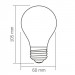 Лампочка Videx Filament 4W E27 3000K Porcelain dimmable (VL-DA60MO)