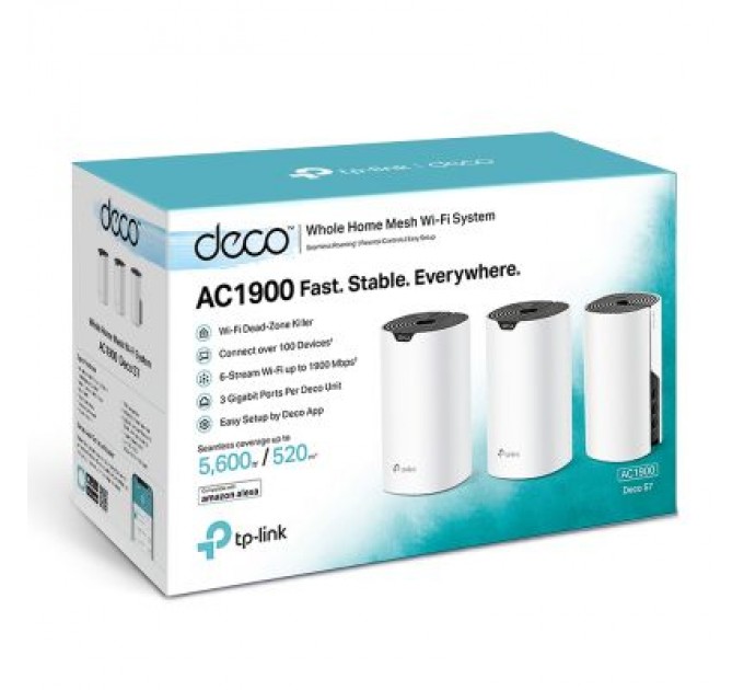 Маршрутизатор TP-Link DECO-S7-3-PACK