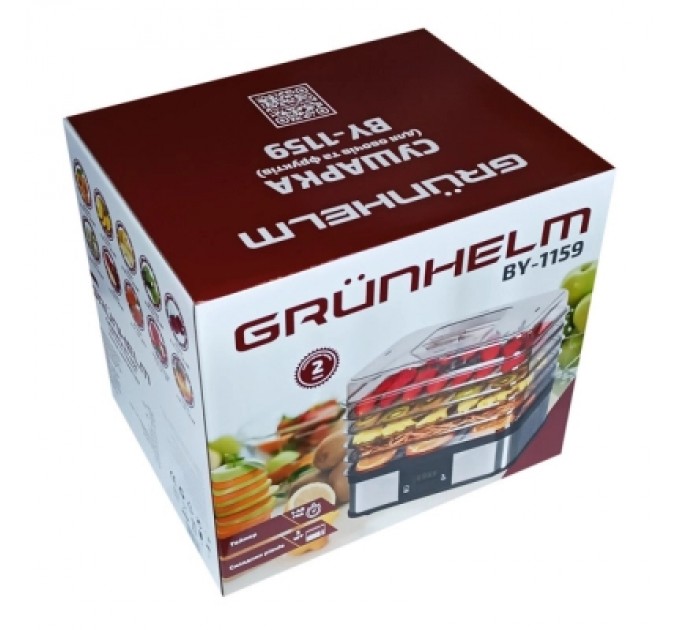 Grunhelm Сушка для овочів та фруктів Grunhelm BY1159