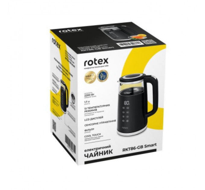Електрочайник Rotex RKT86-GB Smart