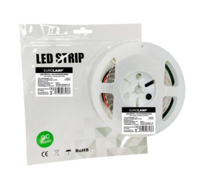 Eurolamp Світлодіодна стрічка Eurolamp 24V, 4000K 5м (LED/ROLL)