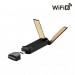 ASUS Мережева карта Wi-Fi ASUS USB-AX56 AX1800 USB 3.0 WPA3 MU-MIMO OFDMA (USB-AX56)