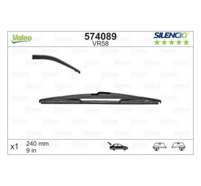 Valeo Щітка склоочисника Valeo 574089