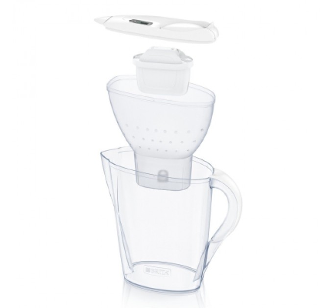 Brita Фільтр-глечик Brita Marella XL Memo MXPro 3.5л (2л води) з фільтр-картриджем, білий (1052778)