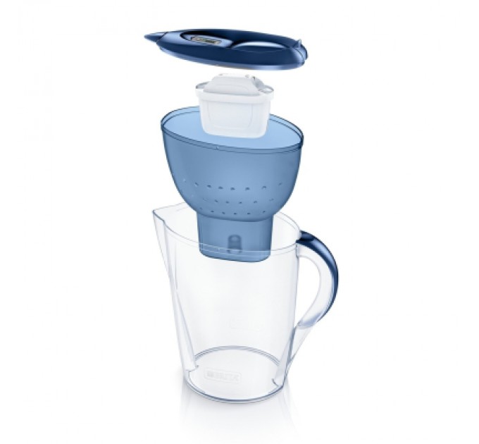 Brita Фільтр-глечик Brita Marella XL Memo MXPro 3.5л (2л води) з фільтр-картриджем, синій (1052780)