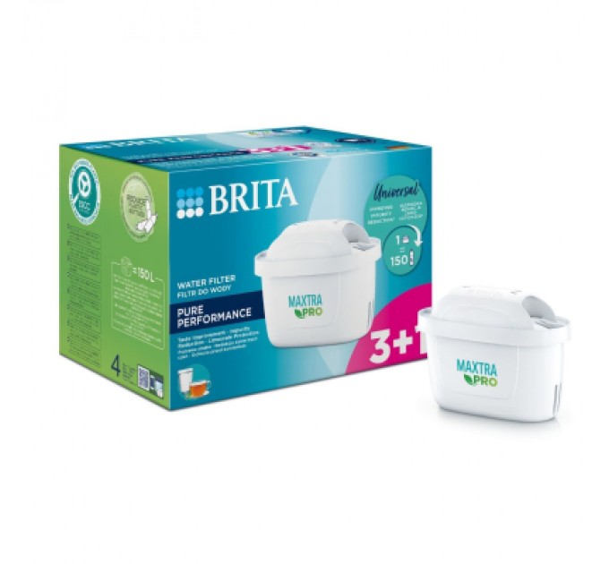 Brita Картридж для фільтра глечика Brita MXPro 3+1шт (1051759)