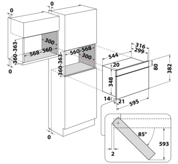 Whirlpool Мікрохвильова піч Whirlpool MBNA920X