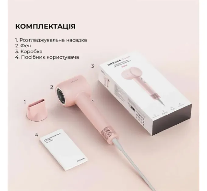 Dreame Фен Dreame Gleam Pink (AHD12A-PK)