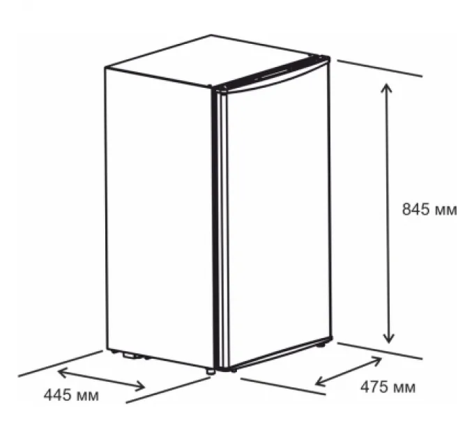 Eleyus Холодильник Eleyus MRDW1085M47 WH