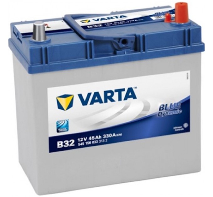 Varta Акумулятор автомобільний Varta Blue Dynamic 45Аh без нижн. бурта (545156033)