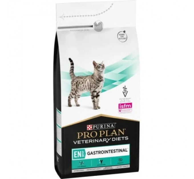Purina Pro Plan Veterinary Diets Сухий корм для кішок Purina Pro Plan Veterinary Diets EN з хворобами шлунково-кишкового тракту 1.5 кг (7613035160682)