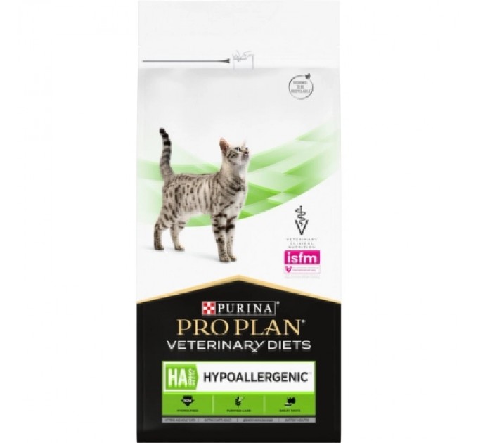 Purina Pro Plan Veterinary Diets Сухий корм для кішок Purina Pro Plan Veterinary Diets Hypoallergenic 1.3 кг (7613035154506)