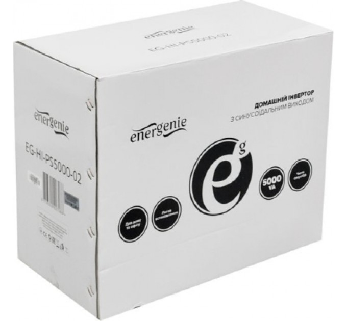 Пристрій безперебійного живлення EnerGenie EG-HI-PS5000-02 5000VA 3000W 48V (EG-HI-PS5000-02)