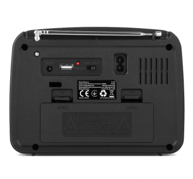 REAL-EL Портативний радіоприймач REAL-EL X-520 Black