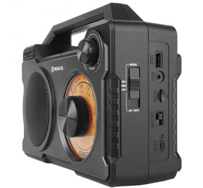 REAL-EL Портативний радіоприймач REAL-EL X-703