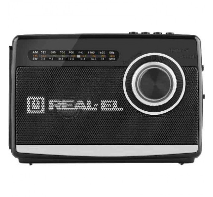 REAL-EL Портативний радіоприймач REAL-EL X-510 Black