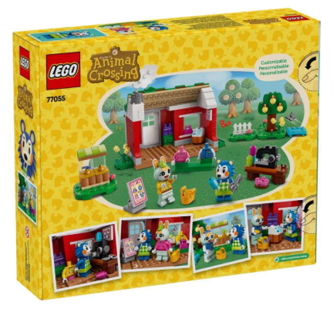 LEGO Конструктор LEGO Animal Crossing Крамниця одягу, що належить Able Sisters (77055)