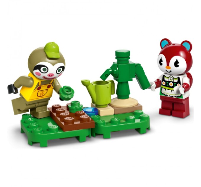Конструктор LEGO Animal Crossing Садова крамниця і караван, що належать Leif (77054)