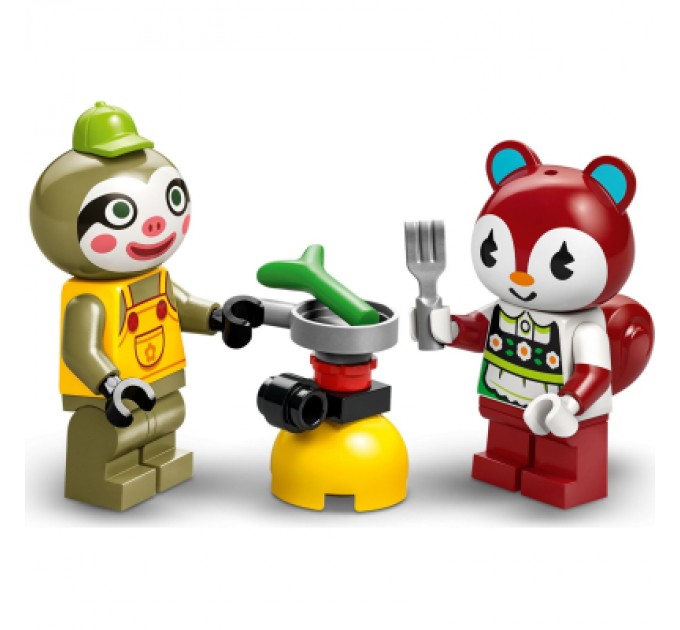 Конструктор LEGO Animal Crossing Садова крамниця і караван, що належать Leif (77054)