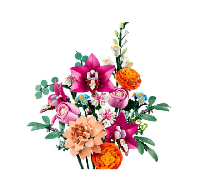 LEGO Конструктор LEGO Botanicals Милий рожевий букет квітів (10342)