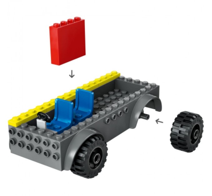 Конструктор LEGO City Пожежна машина з драбиною (60463)
