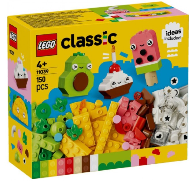 LEGO Конструктор LEGO Classic Творчі друзі з їжею (11039)