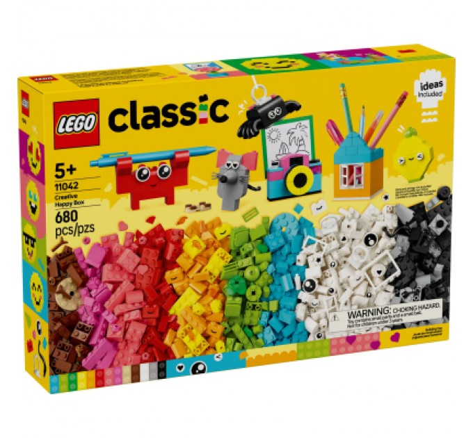 LEGO Конструктор LEGO Classic Щасливий творчий набір (11042)