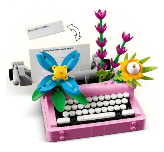 LEGO Конструктор LEGO Creator Друкарська машинка з квітами (31169)